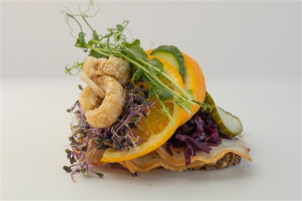 Smørrebrød m/Kamsteg
