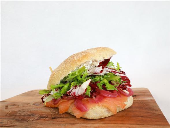 Laksesandwich