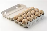 Romkugle med hasselnødchokolade 6 stk.